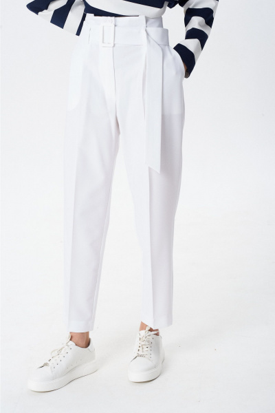 Брюки Lady Line 1600 белый - фото 5