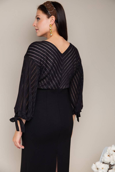 Платье Daloria 1732 черный - фото 4