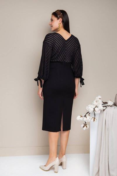 Платье Daloria 1732 черный - фото 3