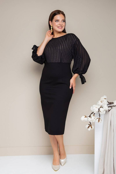 Платье Daloria 1732 черный - фото 1