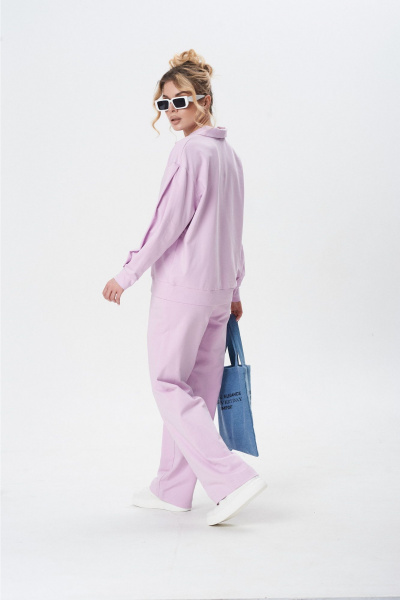 Брюки, джемпер Lady Line 1599 лавандовый - фото 2