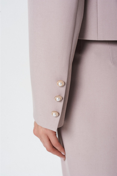 Брюки, жакет Lady Line 1593 розовый - фото 8