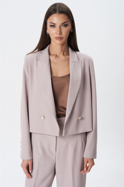 Брюки, жакет Lady Line 1593 розовый - фото 7