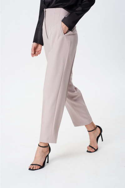 Брюки, жакет Lady Line 1593 розовый - фото 3