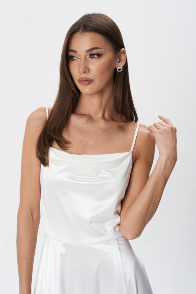 Платье Lady Line 1587 молочный - фото 10