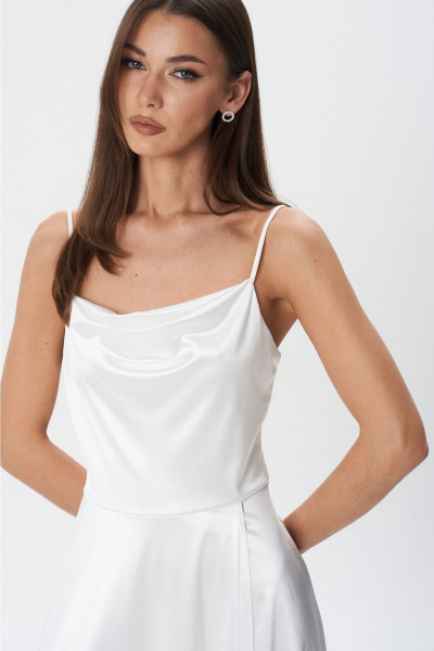 Платье Lady Line 1587 молочный - фото 4