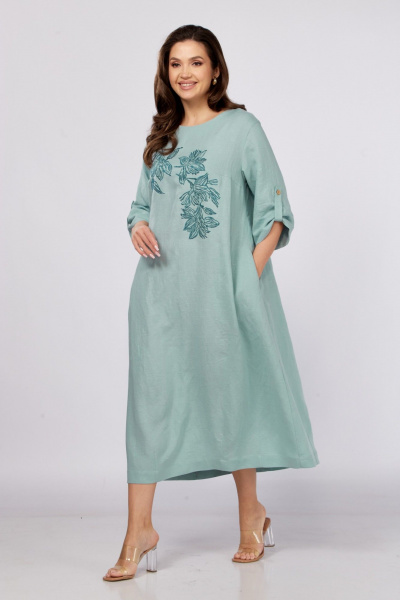 Платье MALI 425-067 бирюза - фото 6