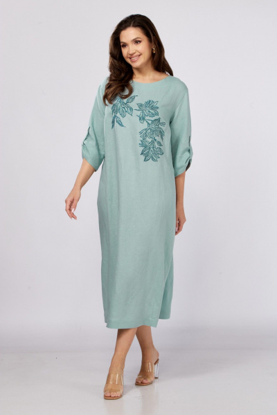 Платье MALI 425-067 бирюза - фото 4