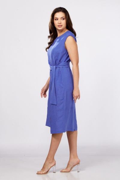 Платье MALI 425-068  васильковый - фото 5