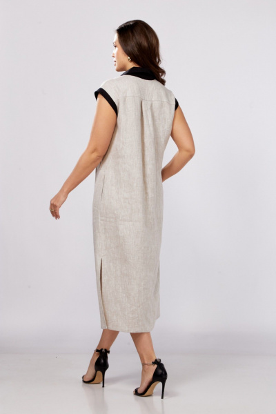 Платье MALI 425-069 натуральный - фото 5