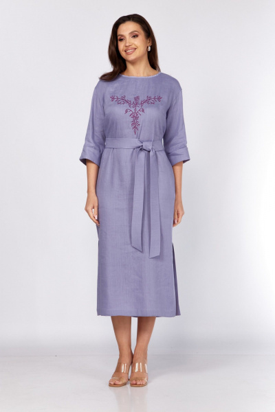 Платье MALI 425-071 сиреневый - фото 1