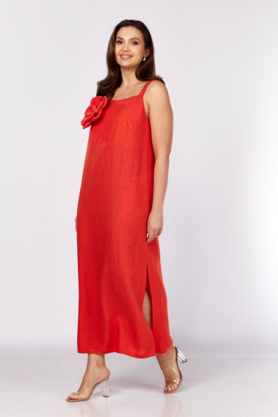 Платье MALI 425-072 красный - фото 3