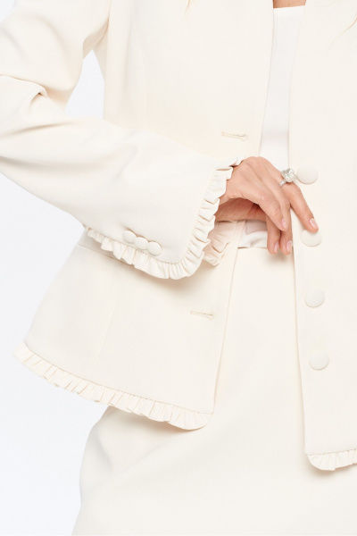 Жакет, юбка PiRS 5933 айвори - фото 2