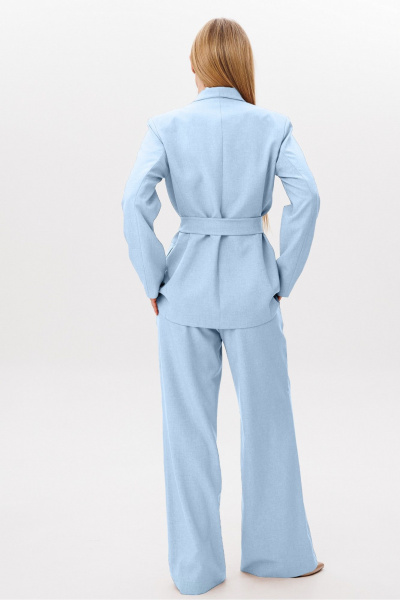 Брюки, жакет Ambera Style 2041-3 голубой - фото 2