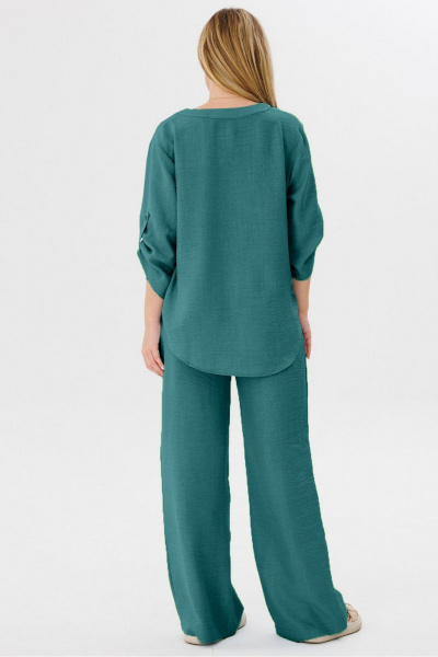 Блуза, брюки Ambera Style 2075-1 морская_волна - фото 3