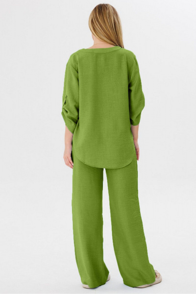 Блуза, брюки Ambera Style 2075-2 шартрез - фото 3