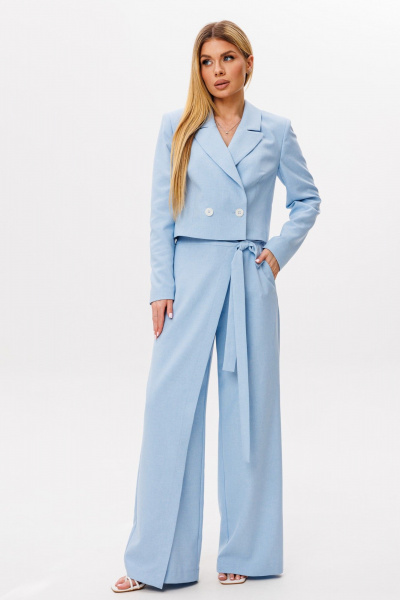 Брюки Ambera Style 1073в голубой - фото 1