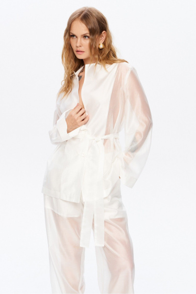 Блуза, брюки PiRS 5971 белый - фото 3