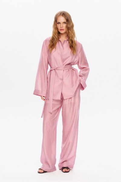 Брюки PiRS 5973 пудровый - фото 3