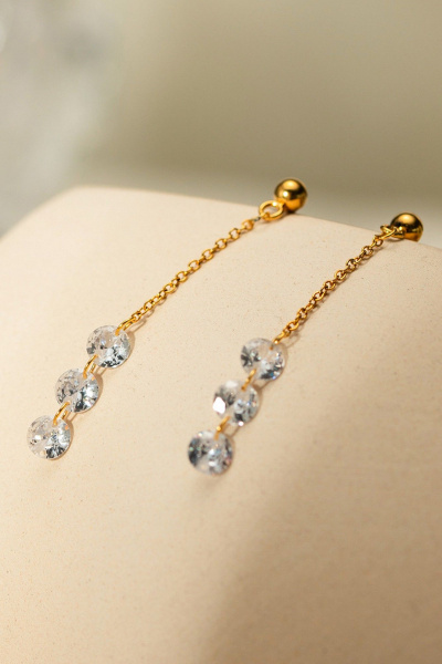 Серьги Jewelry of Dreams BS0021 золото - фото 1