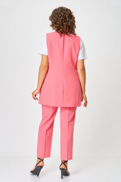 Брюки, жилет ANASTASIA MAK 1115-А коралл - фото 8