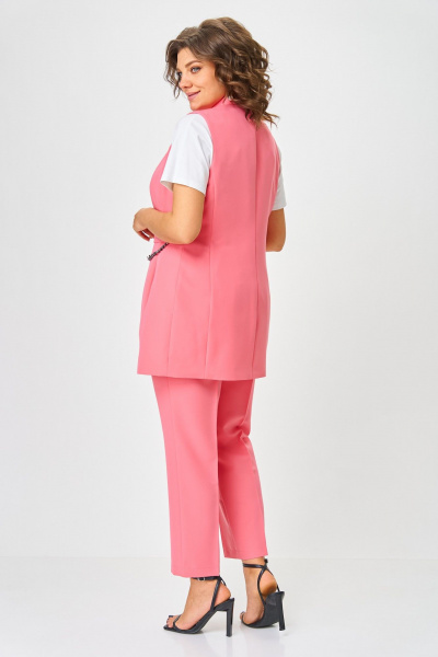 Брюки, жилет ANASTASIA MAK 1115-А коралл - фото 7