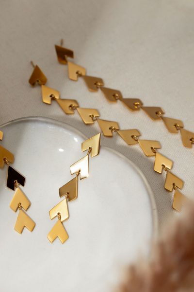 Серьги Jewelry of Dreams BS0025 золото - фото 2