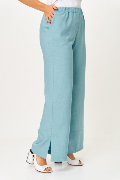 Блуза, брюки ANASTASIA MAK 1178-А бледно-голубой - фото 13