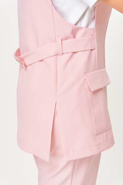 Брюки, жилет ANASTASIA MAK 1236 розовый - фото 3