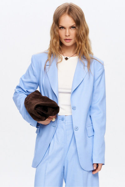 Жакет, шорты PiRS 6006 голубой - фото 6