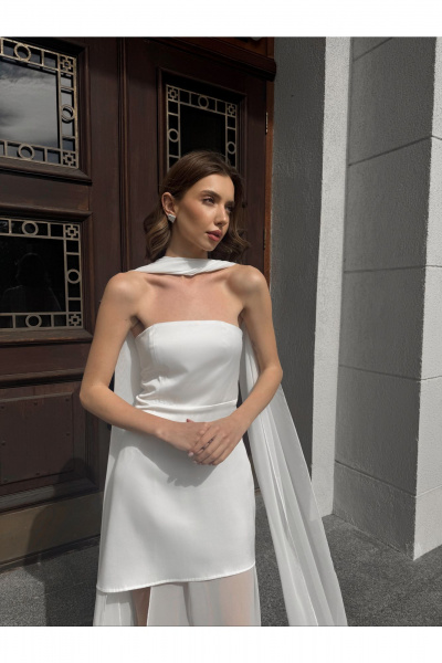 Платье THE.WOMAN 0315 белый - фото 4