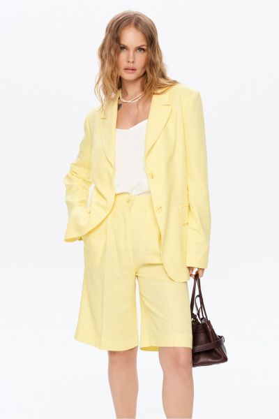 Жакет, шорты PiRS 6006 желтый - фото 6