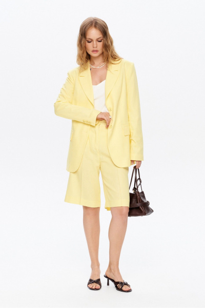 Жакет, шорты PiRS 6006 желтый - фото 4
