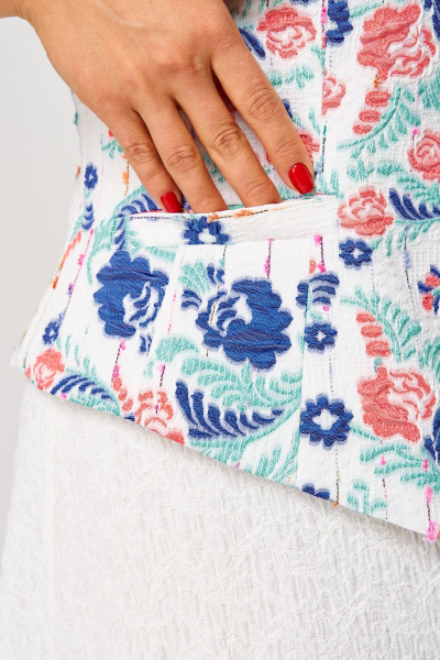 Жилет, юбка ANASTASIA MAK 1251 молочный - фото 2