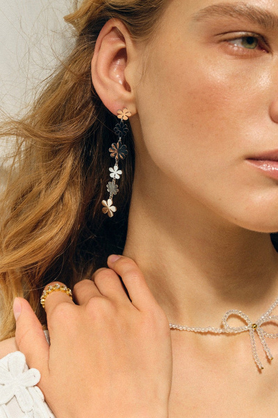 Серьги Jewelry of Dreams BS0029 серебро - фото 1