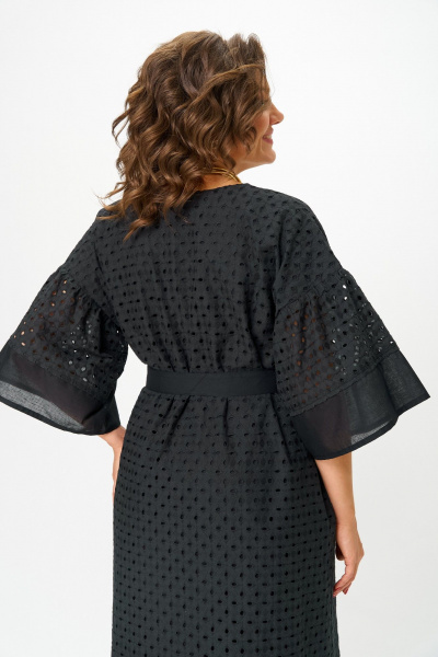 Платье ANASTASIA MAK 1255-А черный - фото 10