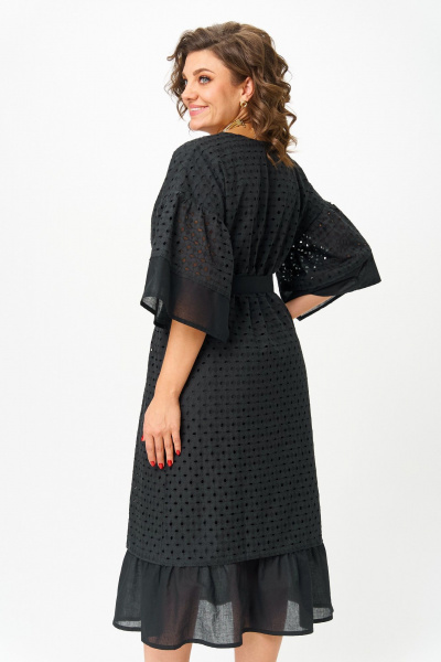 Платье ANASTASIA MAK 1255-А черный - фото 8