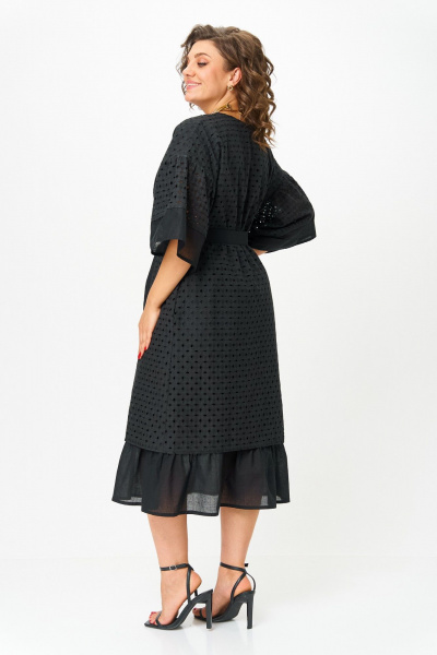 Платье ANASTASIA MAK 1255-А черный - фото 5