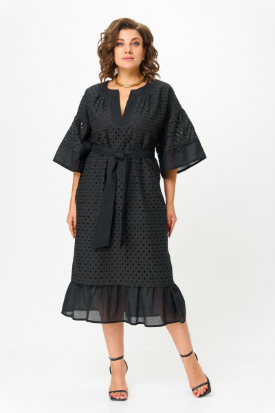 Платье ANASTASIA MAK 1255-А черный - фото 1