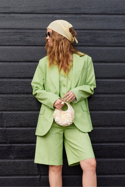 Жакет, жилет, шорты PiRS 6018 лаймовый - фото 10