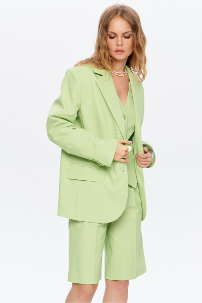 Жакет, жилет, шорты PiRS 6018 лаймовый - фото 6