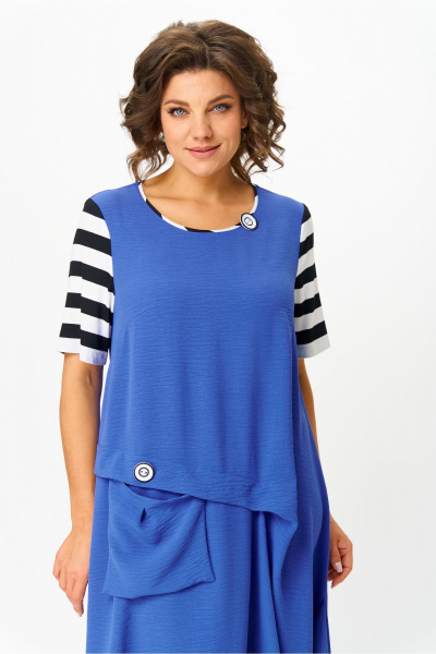 Платье Michel chic 2178 василек - фото 4