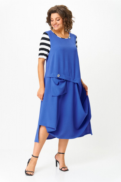 Платье Michel chic 2178 василек - фото 3
