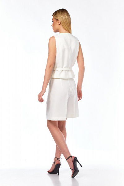 Жилет DNM 039 молочный - фото 7