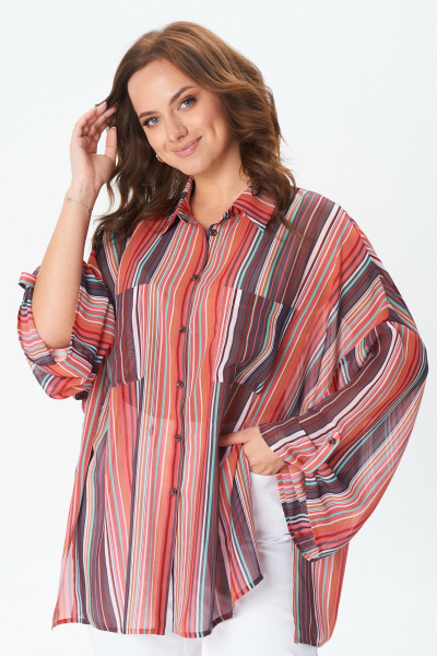 Блуза Condra 16284 коралловый - фото 16