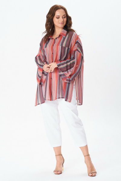 Блуза Condra 16284 коралловый - фото 11