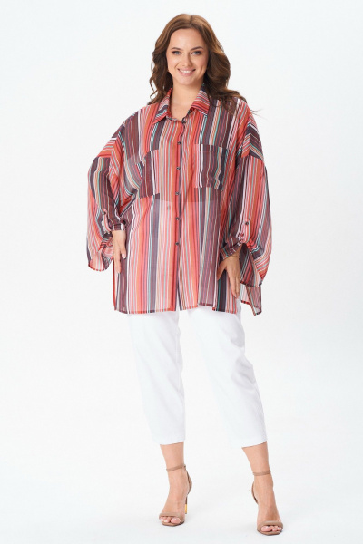 Блуза Condra 16284 коралловый - фото 10