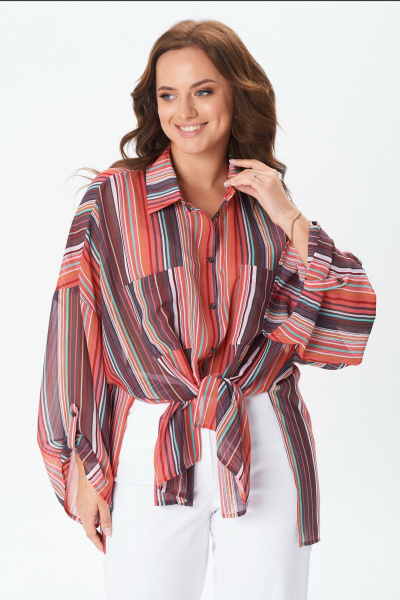 Блуза Condra 16284 коралловый - фото 9