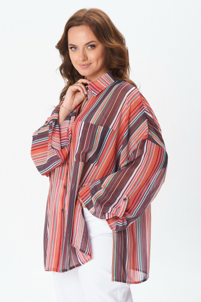 Блуза Condra 16284 коралловый - фото 4