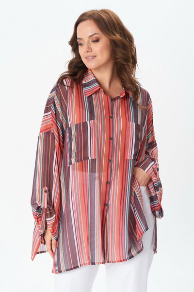 Блуза Condra 16284 коралловый - фото 2